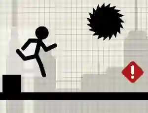 Gêm Stick Running ar-lein