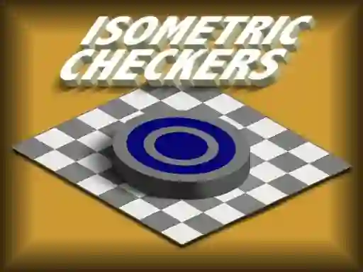 Gêm Isometric Checkers ar-lein