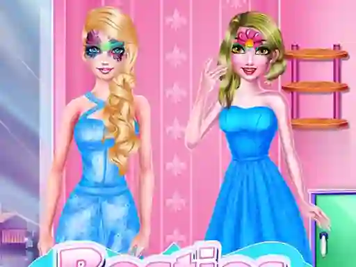 Gêm Bestie Face Art ar-lein