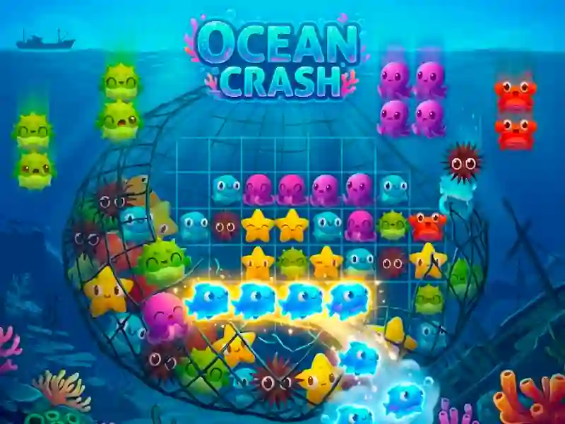 Gêm Ocean crash ar-lein