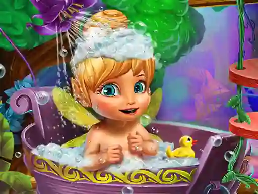 Gêm Pixie Baby Bath ar-lein