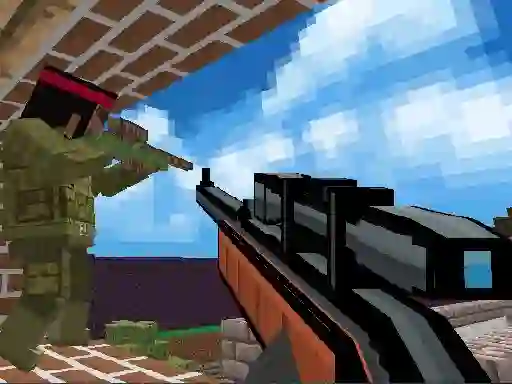 Gêm Pixel Gun Apocalypse 3 ar-lein