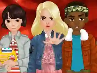 Gêm Stranger Things Squad ar-lein