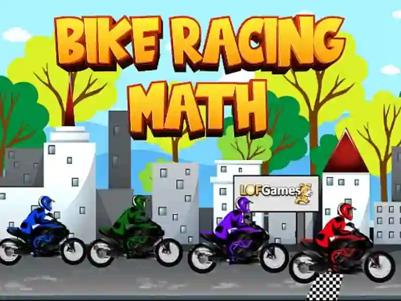 Gêm Bike Racing Math ar-lein