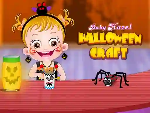 Gêm Baby Hazel Halloween Crafts ar-lein