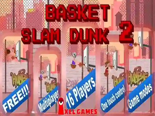 Gêm Basket Slam Dunk 2 ar-lein