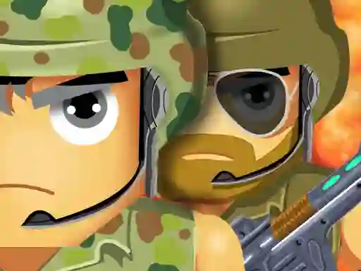 Gêm Soldiers Combat ar-lein