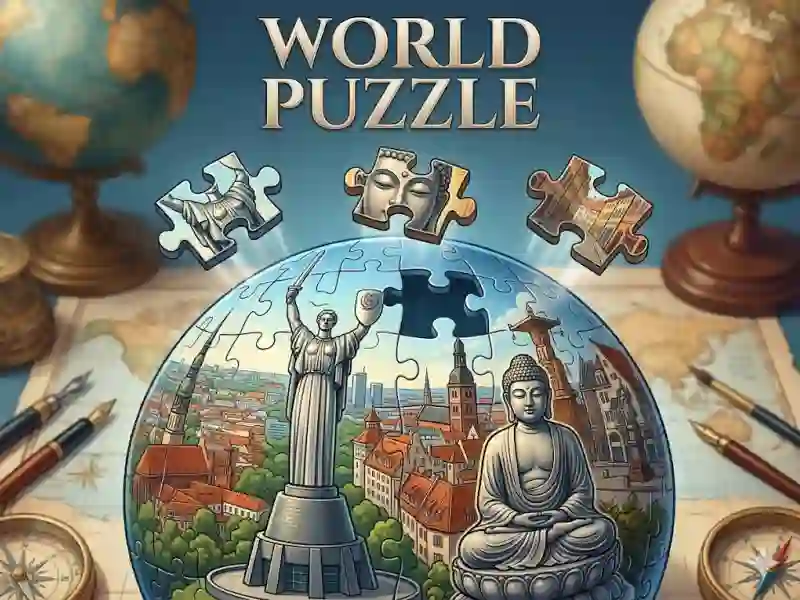 Gêm World Puzzle ar-lein