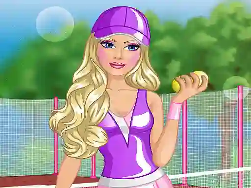 Gêm Barbie Tennis Dress ar-lein