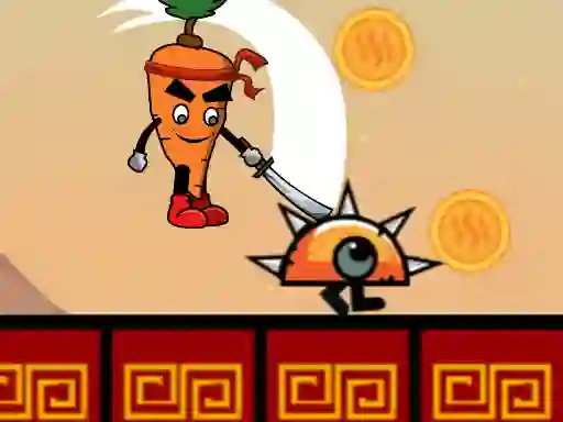 Gêm Carrot Ninja ar-lein