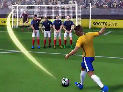 Gêm FreeKick Soccer 2021 ar-lein