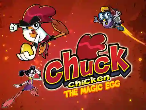 Gêm Chuck Chicken The Magic Egg ar-lein