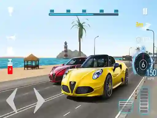 Gêm City Car Racing ar-lein
