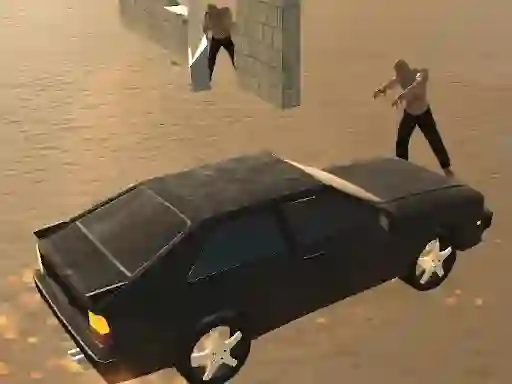 Gêm Zombie Car Smash ar-lein