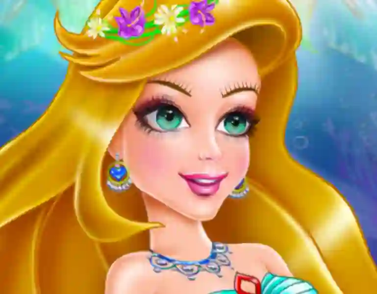 Gêm Mermaid Beauty Care ar-lein