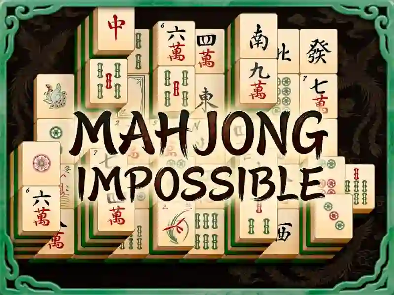 Gêm Mahjong Impossible ar-lein