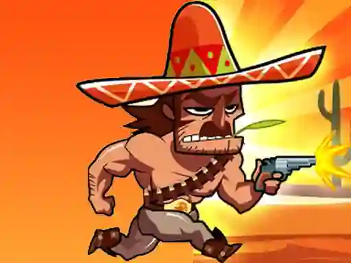 Gêm Western Cowboy Run ar-lein