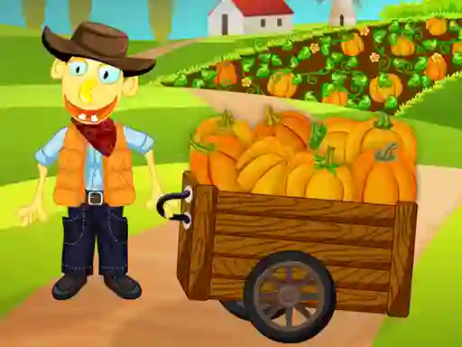 Gêm Pumpkin Patch ar-lein