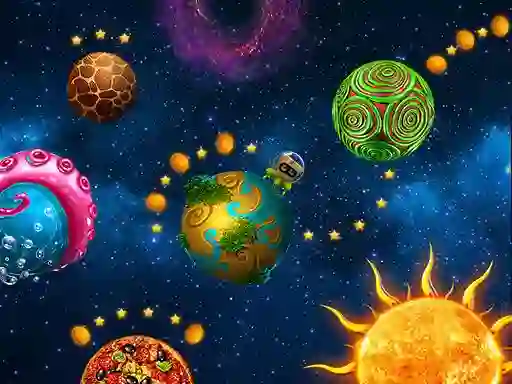 Gêm Boxie Space Jump ar-lein