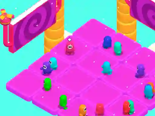 Gêm Fallingman.io ar-lein