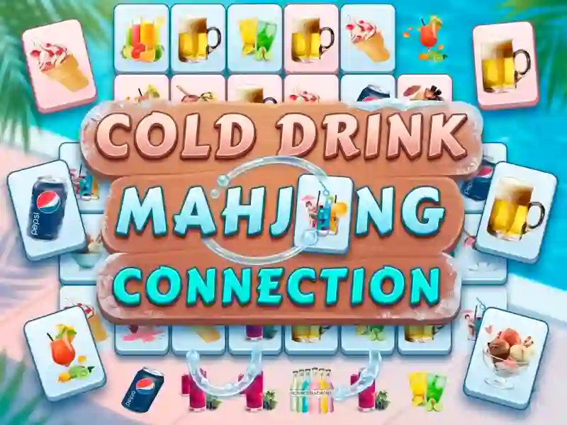 Gêm Cold Drink Mahjong Connection ar-lein