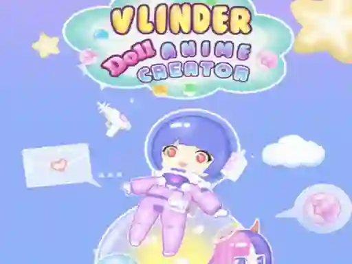 Gêm Vlinder Anime Doll Maker ar-lein