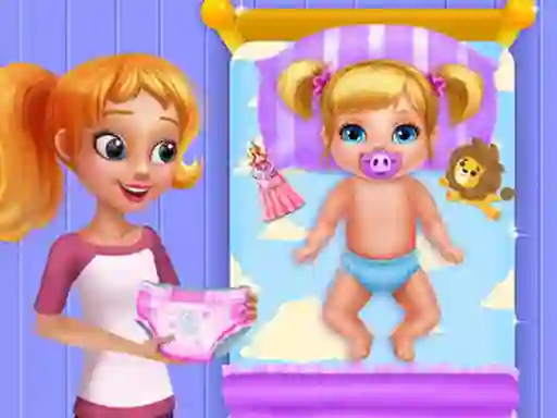 Gêm Babysitter Madness ar-lein