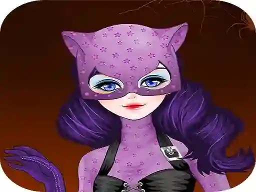 Gêm Cute Halloween Dressup ar-lein
