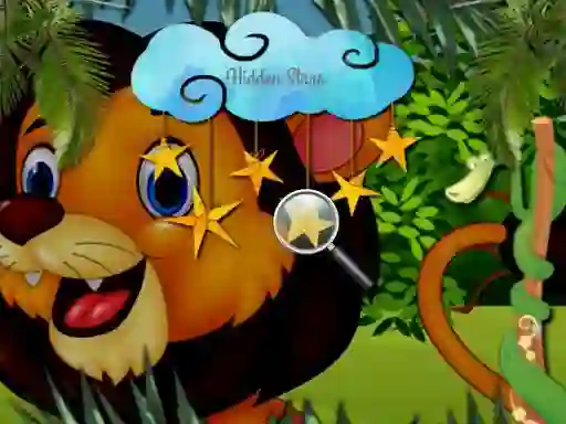 Gêm Jungle Hidden Stars ar-lein