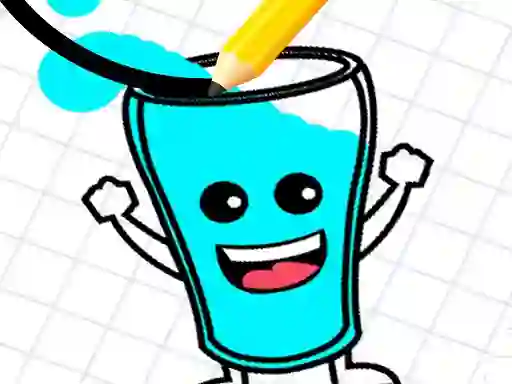 Gêm Happy Glass Fill it ar-lein