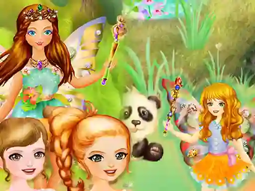 Gêm Fairy Dress Up Games For Girls ar-lein