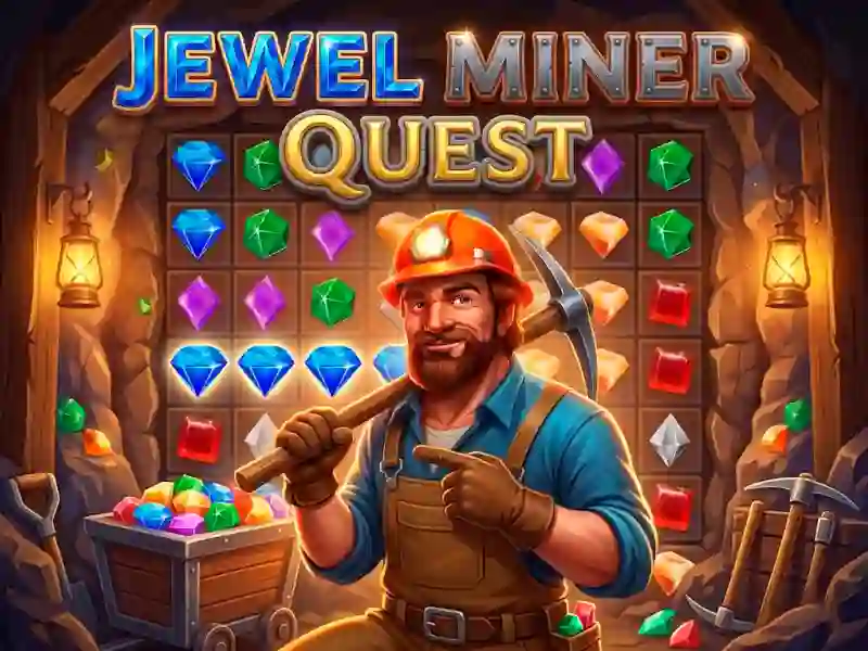 Gêm Jewel Miner Quest ar-lein