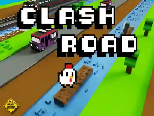 Gêm Clash Road ar-lein