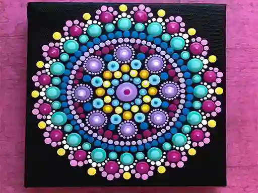 Gêm Mandala Coloring ar-lein