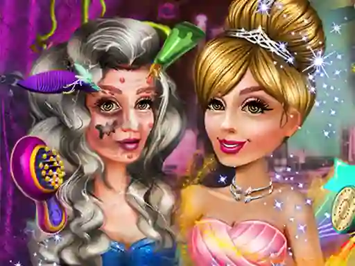 Gêm Witch To Princess Makeover ar-lein
