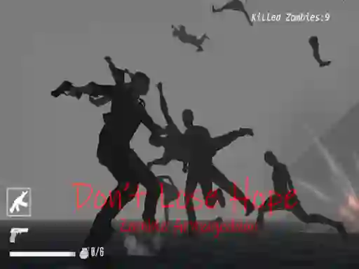 Gêm Don`t Lose Hope Zombie Armageddon ar-lein