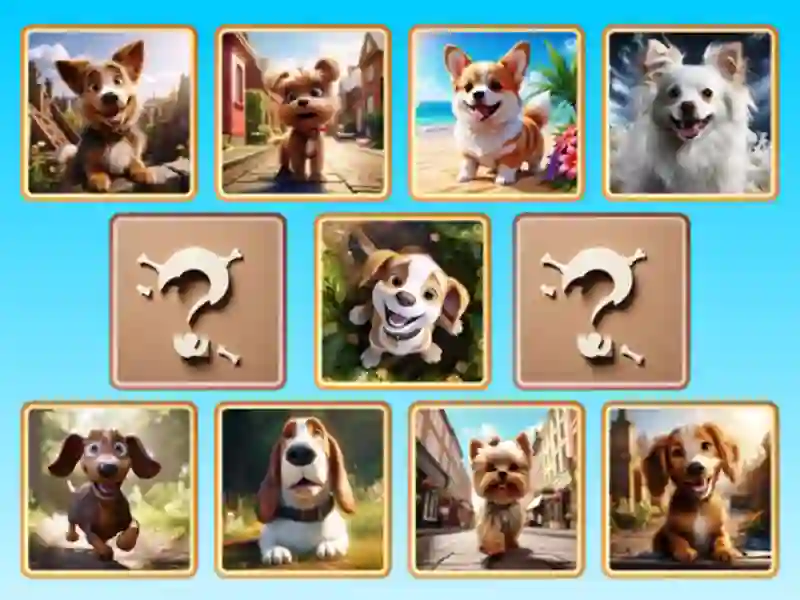 Gêm Doggie Duo Discoveries ar-lein