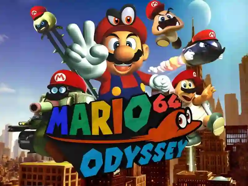 Gêm Super Mario Odyssey 64 ar-lein