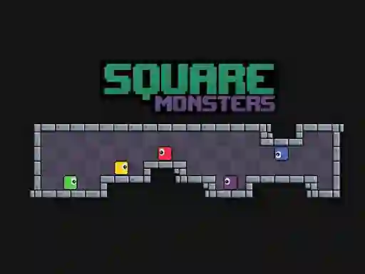 Gêm Square Monsters ar-lein