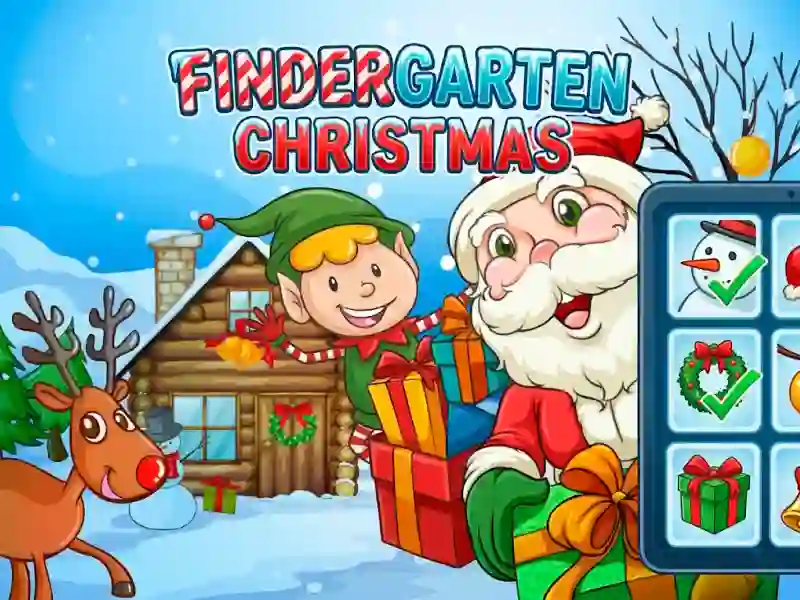 Gêm Findergarten Christmas ar-lein
