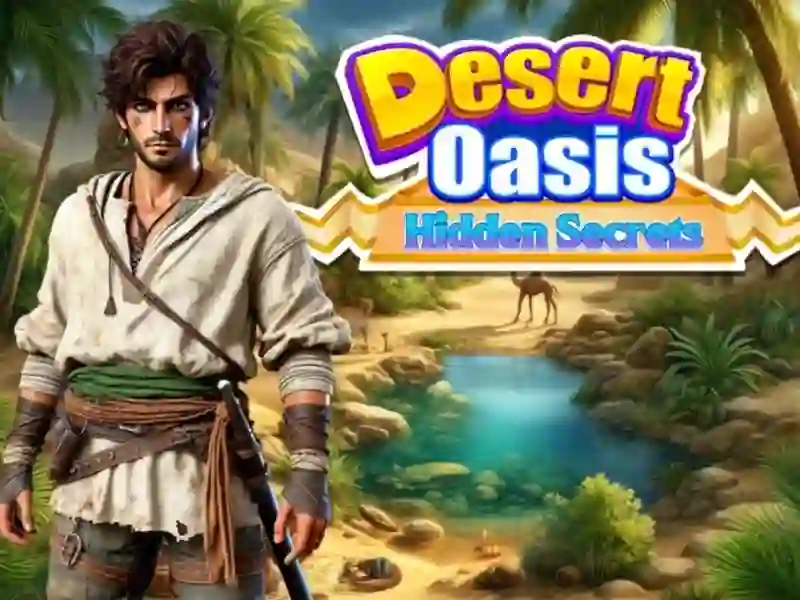 Gêm Desert Oasis Hidden Secrets ar-lein