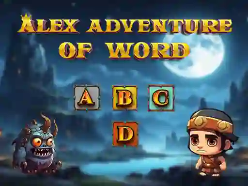 Gêm Alex Adventure of Word ar-lein