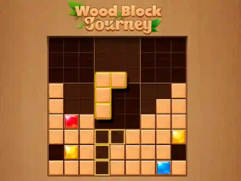 Gêm Wood Block Journey ar-lein