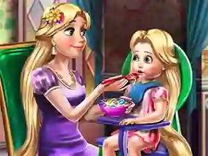 Gêm Goldie Princess Toddler Feed ar-lein