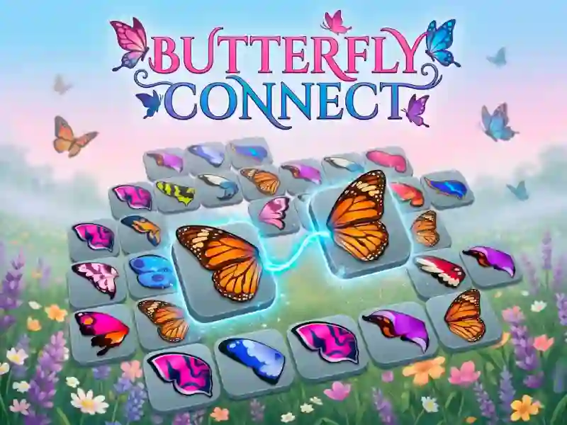 Gêm Butterfly Connect ar-lein