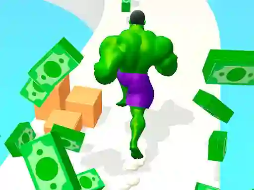 Gêm Muscle Run ar-lein