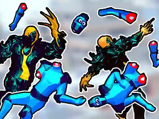 Gêm Hero 4 Slice Enemies ar-lein