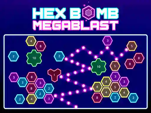 Gêm Hex bomb Megablast ar-lein