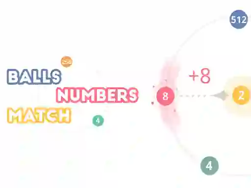Gêm Balls Numbers Match ar-lein