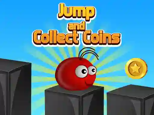 Gêm Jump and Collect Coins ar-lein